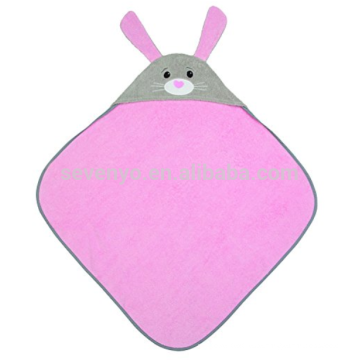 Bio-Infant Kapuzen-Handtuch - Bunny, 100% Bio-Baumwolle, Baby-Dusche-Geschenk für Toddle Infant Mädchen und Jungen, Baby warm halten